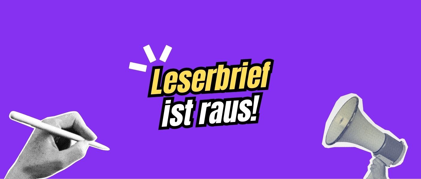 Leserbrief ist raus! – An die Rheinische Post