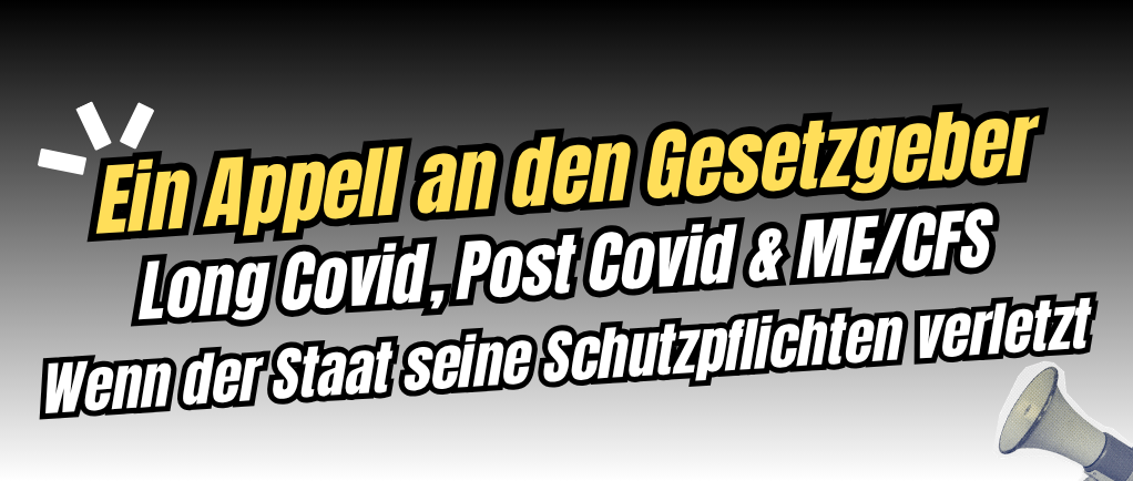 Ein Appell an den Gesetzgeber